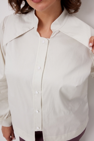 Блуза женская 4135 сливочный