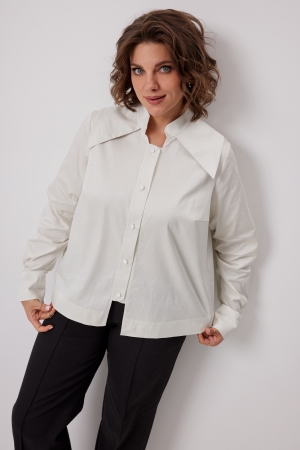 Блуза женская 4135 сливочный