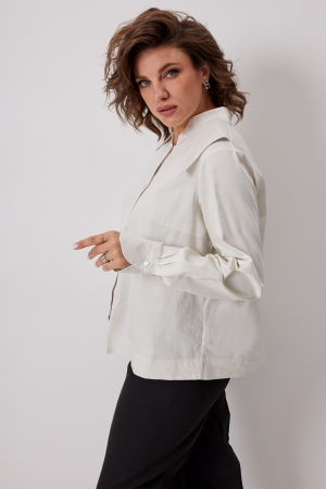 Блуза женская 4135 сливочный