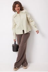 Блуза женская 4135 зелёная дыня