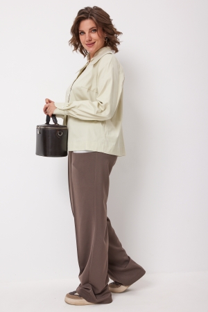 Блуза женская 4135 зелёная дыня