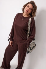 Блуза женская 4139 мокко