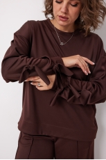 Блуза женская 4139 мокко