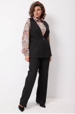 Брюки женские 6068 чёрный