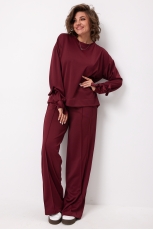 Брюки женские 6071 вишня