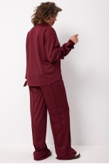 Брюки женские 6071 вишня