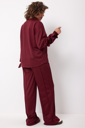 Брюки женские 6071 вишня