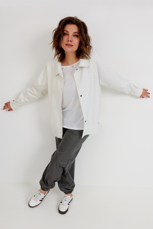 Блуза женская 4143 сливочный