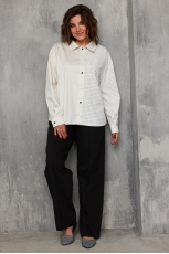 Блуза женская 4143 сливочный