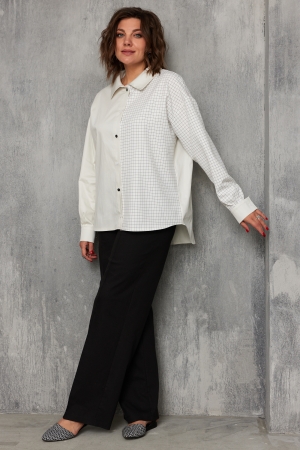 Блуза женская 4143 сливочный