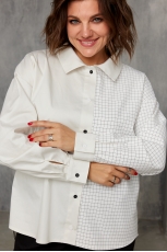 Блуза женская 4143 сливочный