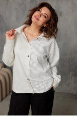 Блуза женская 4143 сливочный