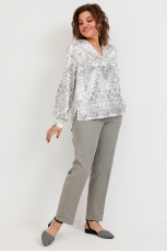 Брюки женские 6073 пепел