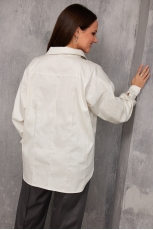 Блуза женская 4144 сливочный