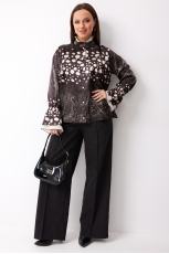 Блуза женская 4145 шоколад