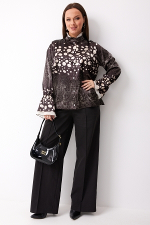 Блуза женская 4145 шоколад