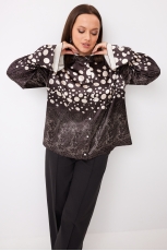 Блуза женская 4145 шоколад