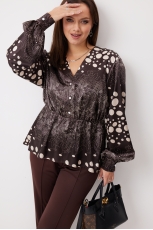 Блуза женская 4146 шоколад