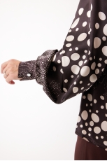 Блуза женская 4146 шоколад