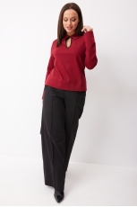 Блуза женская 4147 бордо