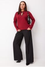 Блуза женская 4147 бордо