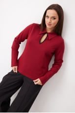 Блуза женская 4147 бордо