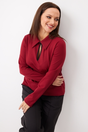 Блуза женская 4147 бордо