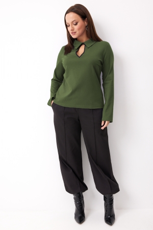 Блуза женская 4147 хаки