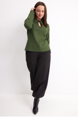 Блуза женская 4147 хаки