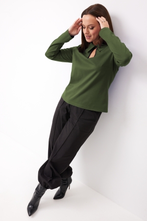 Блуза женская 4147 хаки