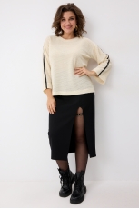 Блуза женская 4149 топлёное молоко