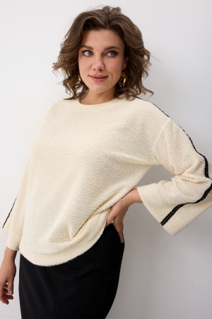 Блуза женская 4149 топлёное молоко