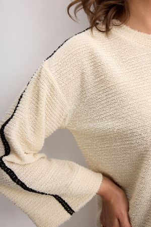 Блуза женская 4149 топлёное молоко