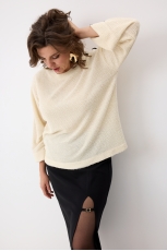Блуза женская 4149 топлёное молоко