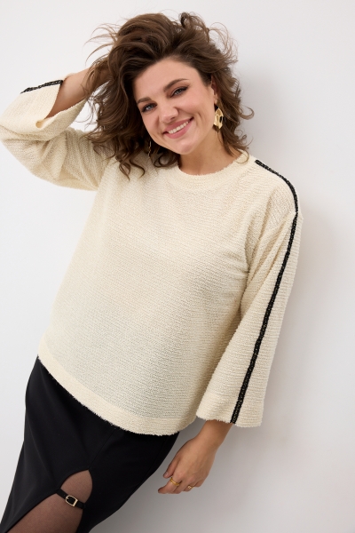 Блуза женская 4149 топлёное молоко