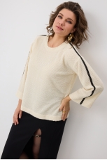 Блуза женская 4149 топлёное молоко