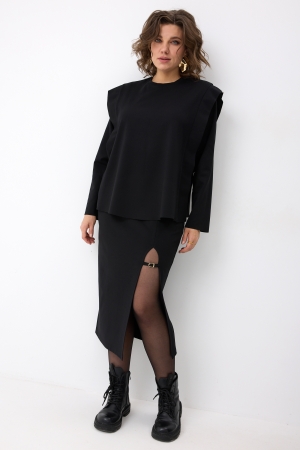 Блуза женская 4150 чёрный