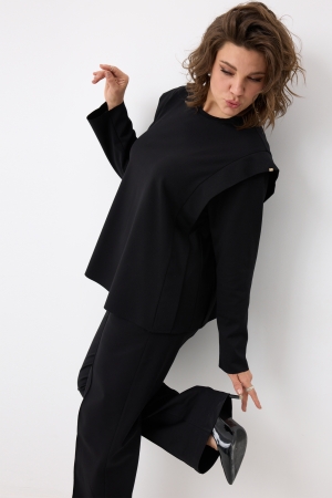 Блуза женская 4150 чёрный