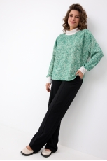 Блуза женская 4151 малахит