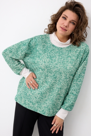 Блуза женская 4151 малахит