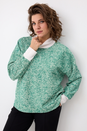 Блуза женская 4151 малахит
