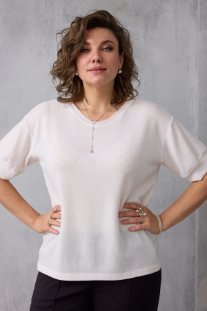 Блуза женская 4153 молочный