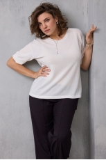 Блуза женская 4153 молочный