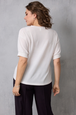 Блуза женская 4153 молочный