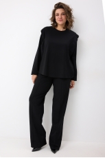 Брюки женские 6077 чёрный