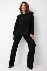 Брюки женские 6077 чёрный