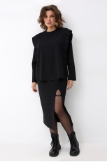 Юбка женская 5017 чёрный