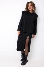 Юбка женская 5017 чёрный