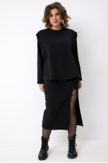 Комплект женский 3101 чёрный