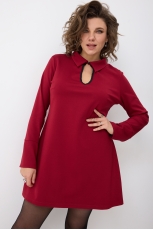 Платье 1062 бордо